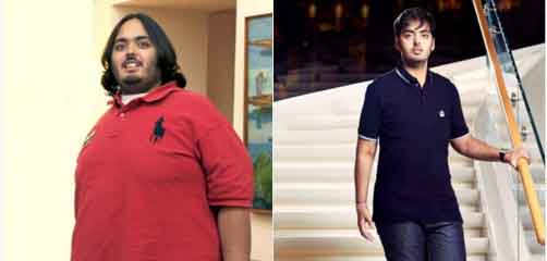 ಅನಂತ್ ಅಂಬಾನಿ  8 ತಿಂಗಳಲ್ಲಿ 108 ಕೆ.ಜಿ. ತೂಕ ಇಳಿಸಿಕೊಂಡಿದ್ದು ಹೇಗೆ ಗೊತ್ತೇ ?